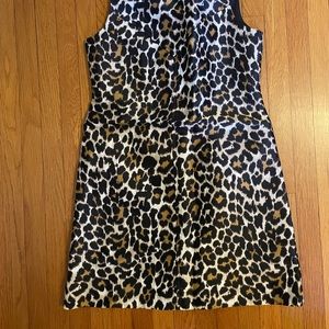 J.Crew animal print dress, size 4